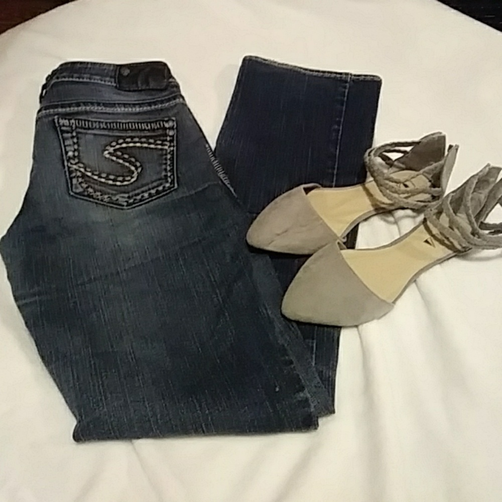 Buckle Silver Jeans